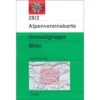 DAV 28/2 VERWALLGRUPPE MITTE - Wanderkarte -Sport Kleidung Welt 155673 a dav 282 verwallgruppe mitte