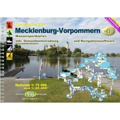 TOURENATLAS TA6 WASSERWANDERN 06 MECKLENBURG-VORPOMMERN - Gewässerführer