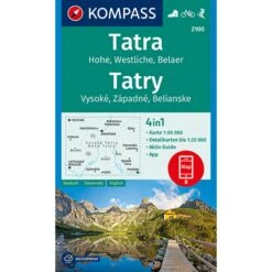 KOKA 2100 TATRA - Wanderkarte