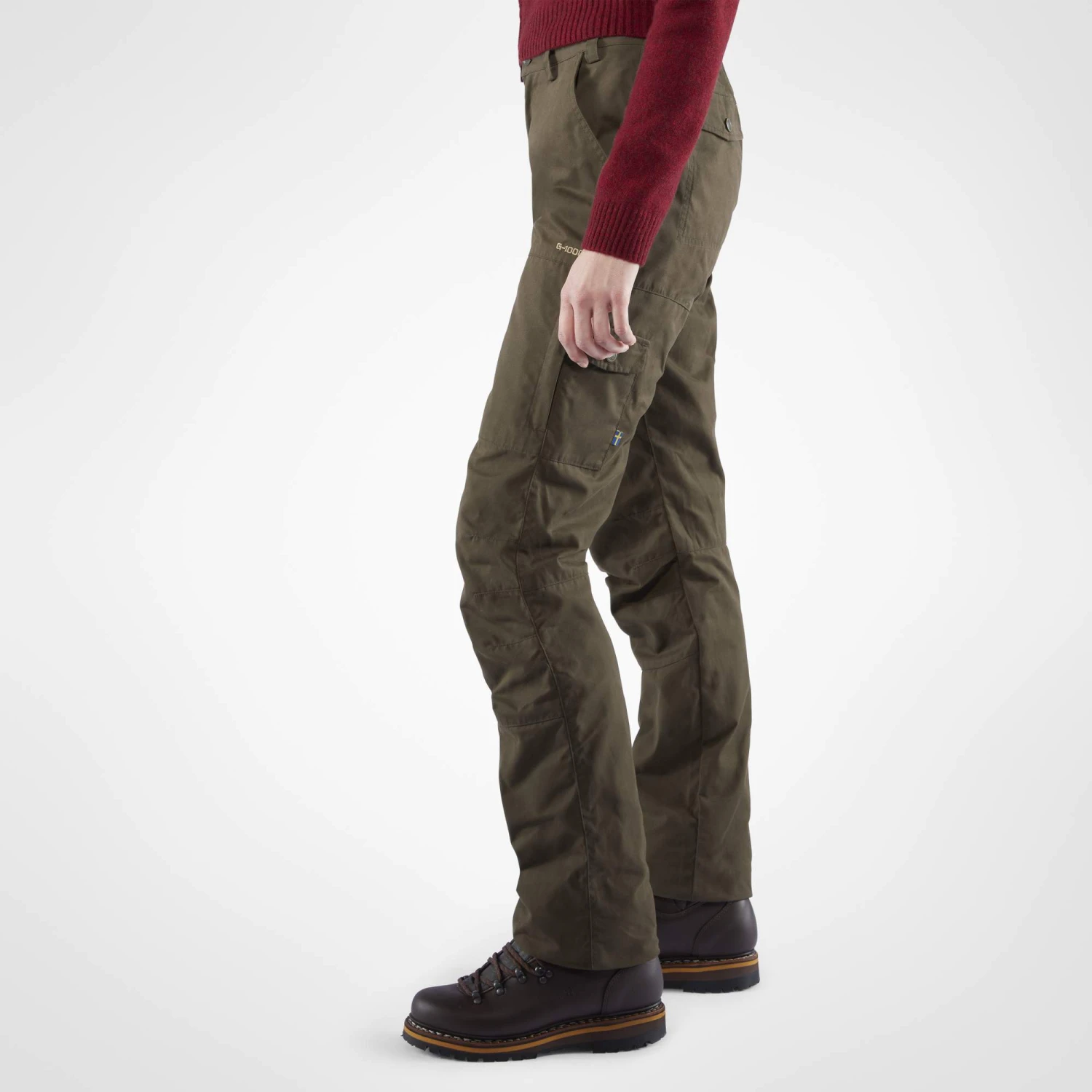 FJÄLLRÄVEN KARLA PRO WINTER TROUSERS W Damen - Trekkinghose Oliv-dunkelgrün 5 FJÄLLRÄVEN KARLA PRO WINTER TROUSERS W Damen - Trekkinghose Oliv-dunkelgrün – Bild 3