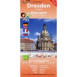 Dresden Cityplan 1 : 10 000 - Stadtplan