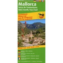 Mallorca - Serra De Tramuntana Sur/Süd /South/Sud 1:25 000 - Wanderkarte