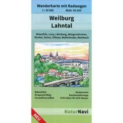 WEILBURG - LAHNTAL 1 : 25 000, BLATT 45- - Wanderkarte