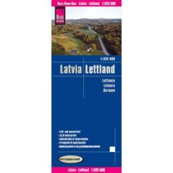 RKH WMP LETTLAND 1:325.000 - Straßenkarte