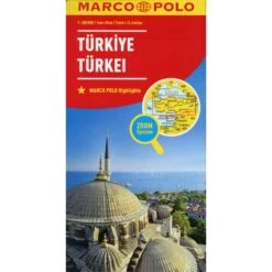 MARCO POLO Länderkarte Türkei 1:800 000 - Straßenkarte