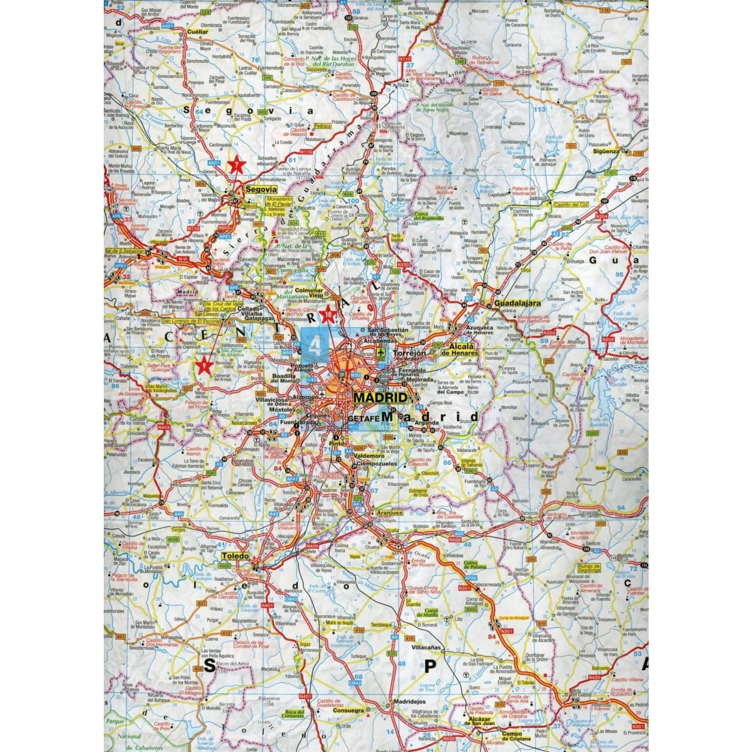 MARCO POLO Länderkarte Spanien, Portugal, Andorra 1:800 000 - Straßenkarte 5 MARCO POLO Länderkarte Spanien, Portugal, Andorra 1:800 000 - Straßenkarte – Bild 3