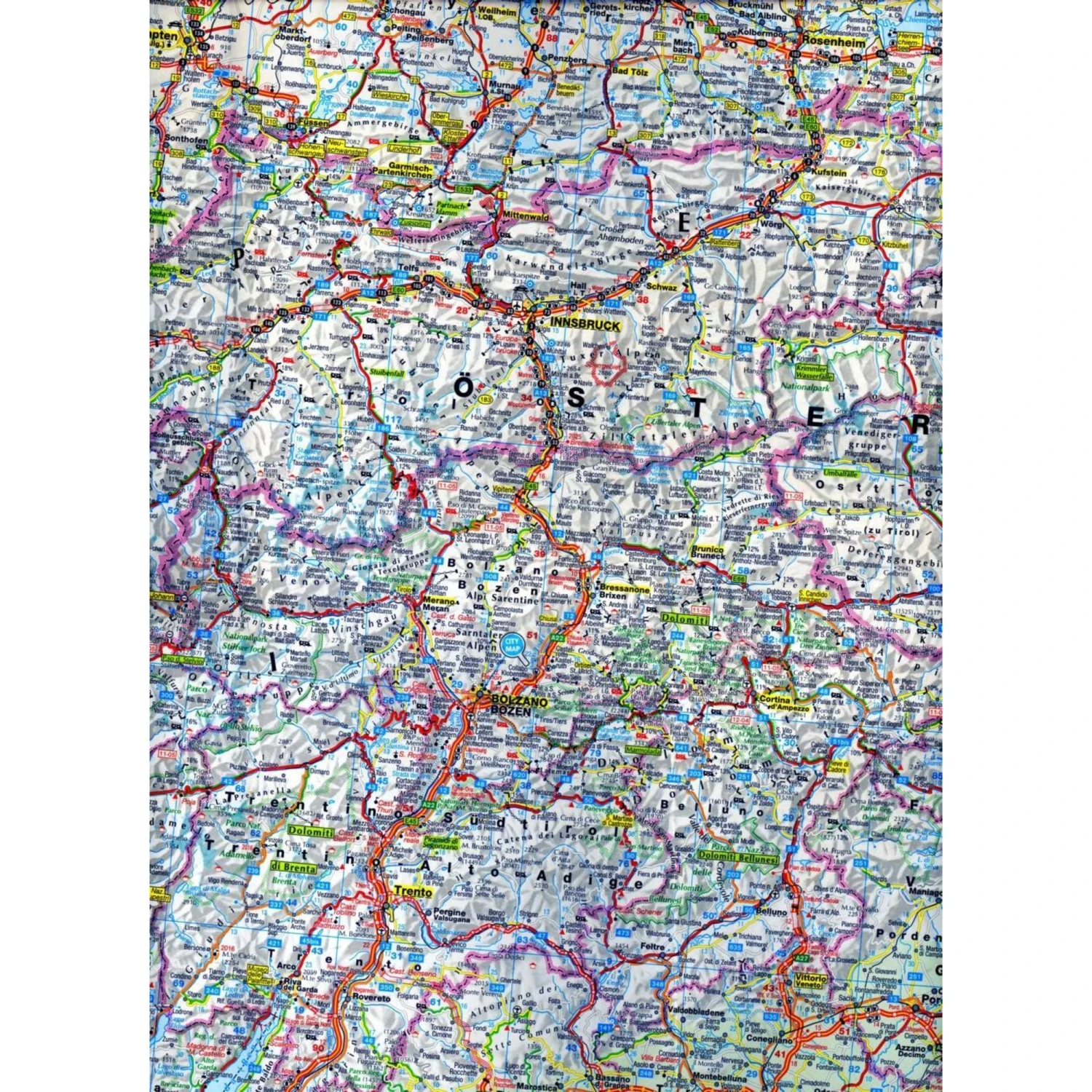 MARCO POLO Länderkarte Italien 1:800 000 - Straßenkarte 4 MARCO POLO Länderkarte Italien 1:800 000 - Straßenkarte – Bild 2