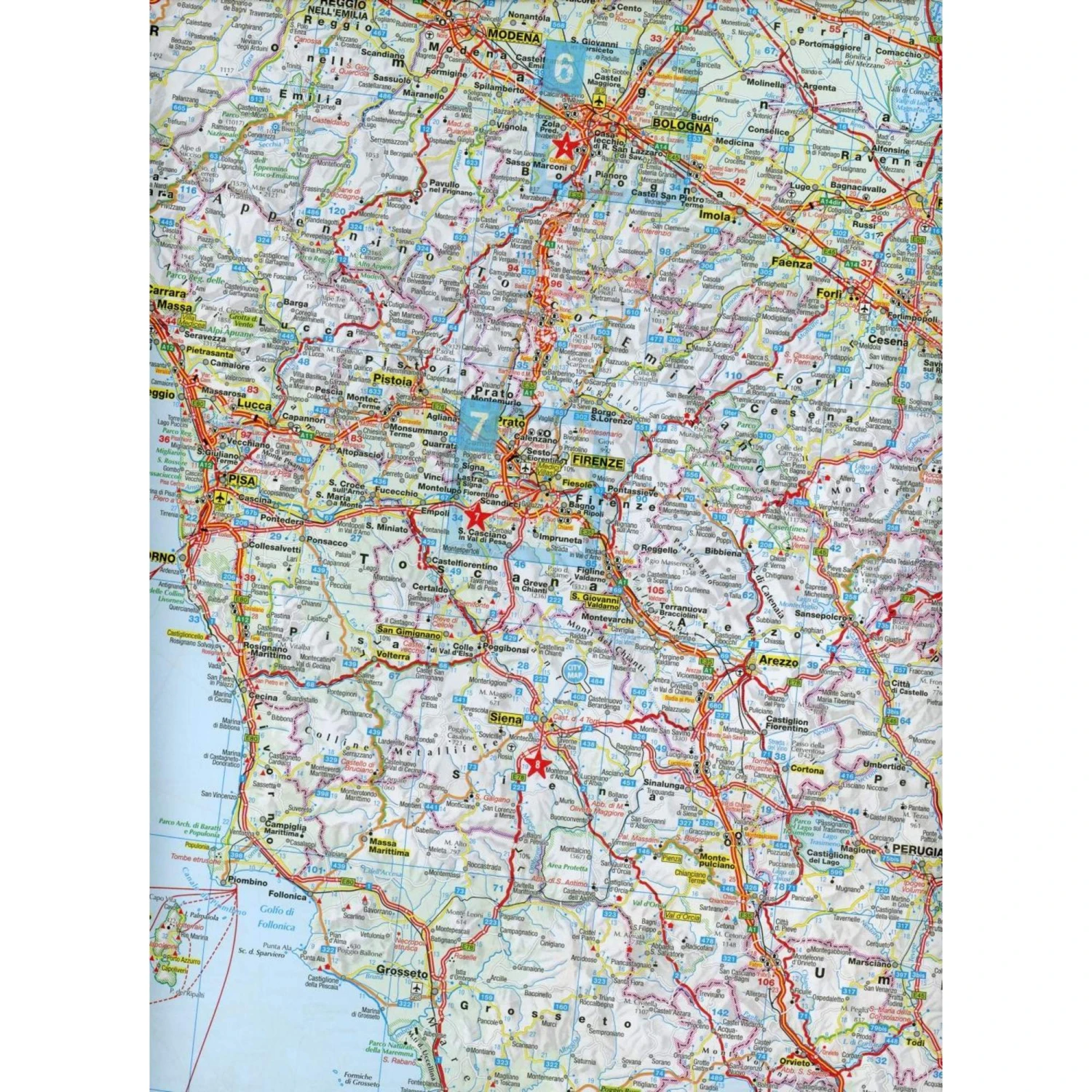 MARCO POLO Länderkarte Italien 1:800 000 - Straßenkarte 5 MARCO POLO Länderkarte Italien 1:800 000 - Straßenkarte – Bild 3