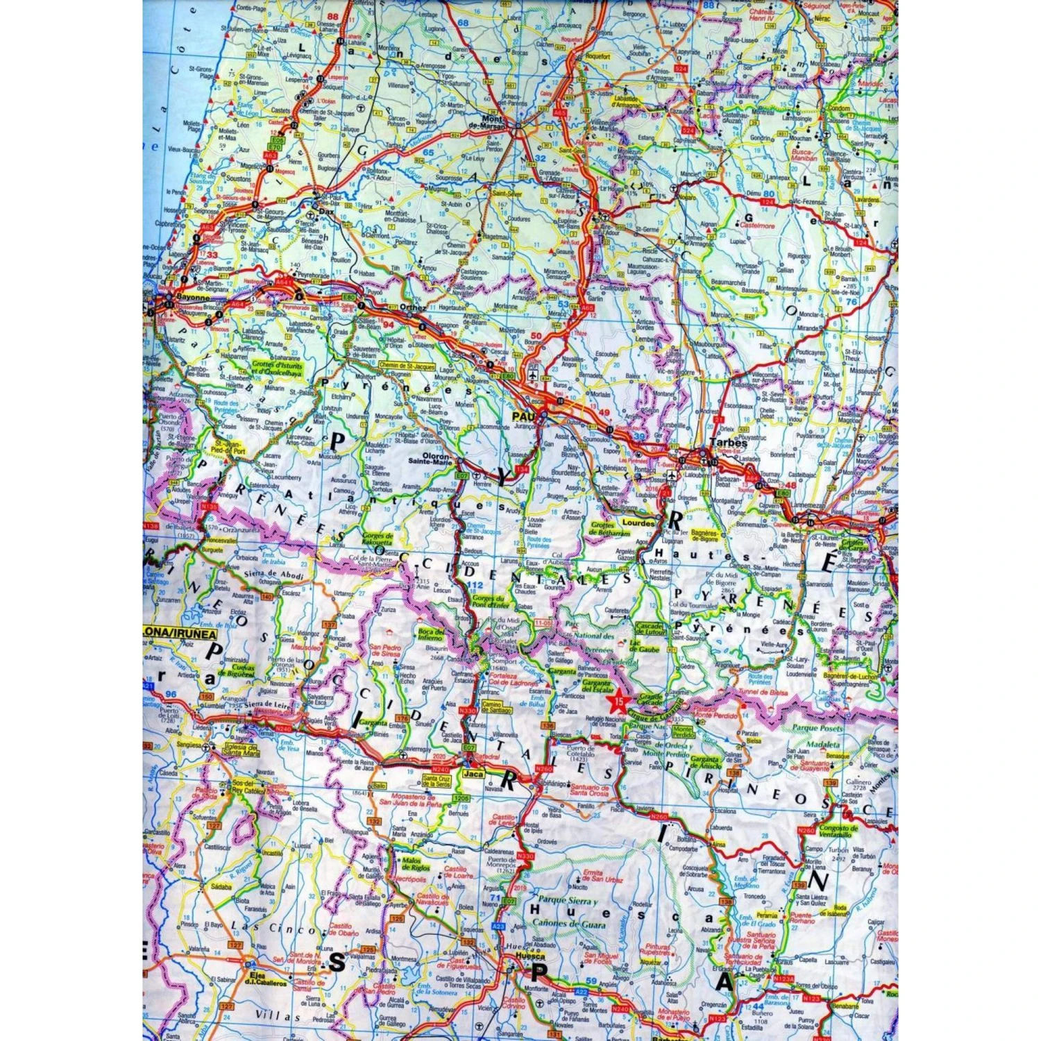 MARCO POLO Länderkarte Frankreich 1:800 000 - Straßenkarte 4 MARCO POLO Länderkarte Frankreich 1:800 000 - Straßenkarte – Bild 2