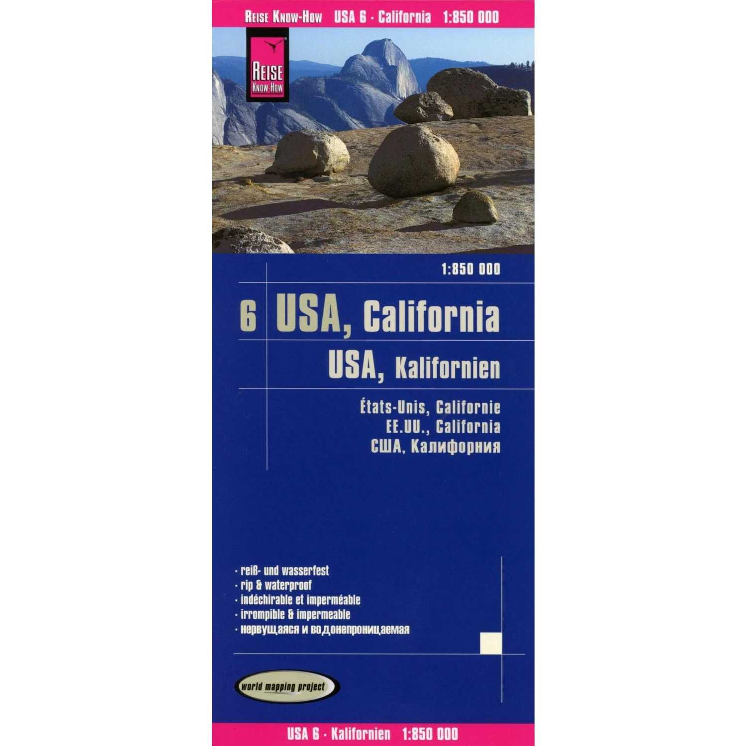 Reise Know-How Landkarte USA 6, Kalifornien 1:850.000 - Straßenkarte 3 Reise Know-How Landkarte USA 6, Kalifornien 1:850.000 - Straßenkarte