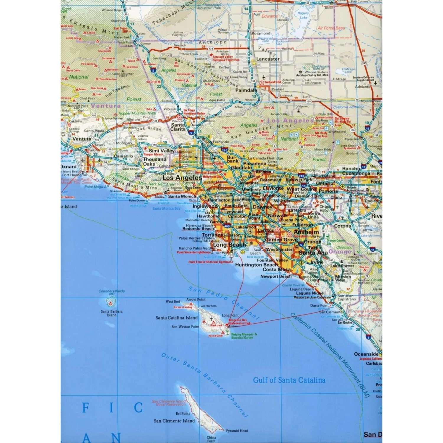 Reise Know-How Landkarte USA 6, Kalifornien 1:850.000 - Straßenkarte 5 Reise Know-How Landkarte USA 6, Kalifornien 1:850.000 - Straßenkarte – Bild 3
