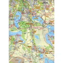 Radwander- Und Wanderkarte Südraum Leipzig 1 : 50 000 - Wanderkarte -Sport Kleidung Welt 5637391326 b radwander und wanderkarte suedraum leipz 24