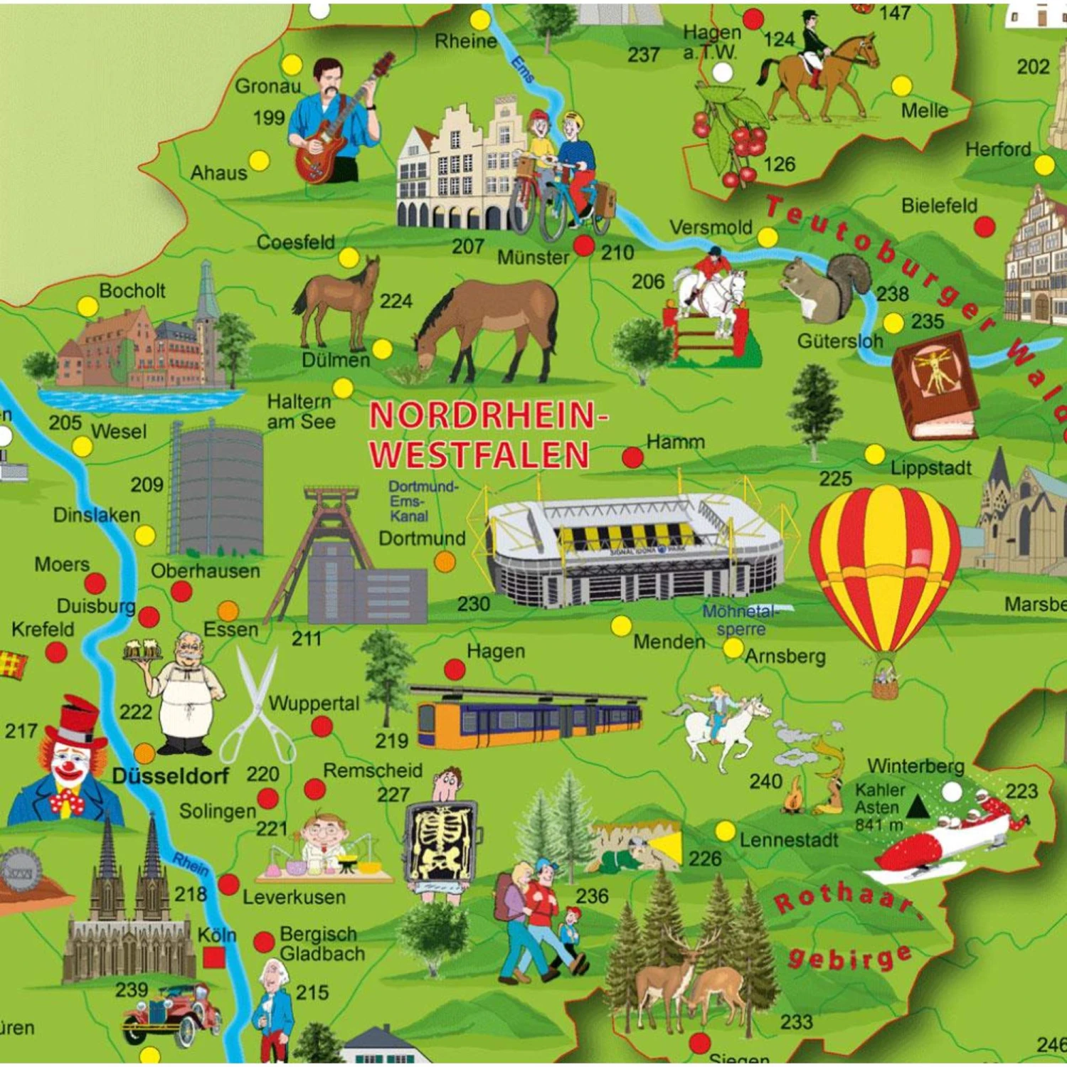 KINDER DEUTSCHLANDKARTE POSTER 5 KINDER DEUTSCHLANDKARTE POSTER – Bild 3