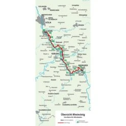 Rheinsteig 1 : 50 000 - Wanderkarte -Sport Kleidung Welt 5637393520 c rheinsteig 1 50 000 24