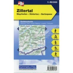 KuF Österreich Outdoorkarte 09 Zillertal 1 : 50 000 - Wanderkarte -Sport Kleidung Welt 5637396362 b kuf oesterreich outdoorkarte 09 zillertal 24