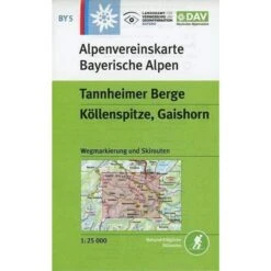DAV Alpenvereinskarte Bayerische Alpen 05. Tannheimer Berge 1 : 25.000 - Wanderkarte