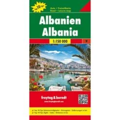 F+B ALBANIEN AUTOKARTE 1:150 000 - Straßenkarte
