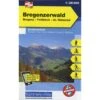 KuF Österreich Outdoorkarte 01 Bregenzerwald 1 : 35 000 - Wanderkarte
