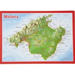 RELIEFPOSTKARTE MALLORCA