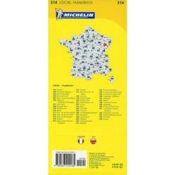 Michelin Vogesen - Straßenkarte -Sport Kleidung Welt 5637412840 b michelin vogesen 1150000 24