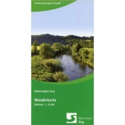 Naturregion Sieg Wanderkarte - Wanderkarte