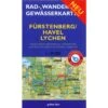 Fürstenberg/Havel, Lychen 1 : 35 000 Rad-, Wander- Und Gewässerkarte - Fahrradkarte