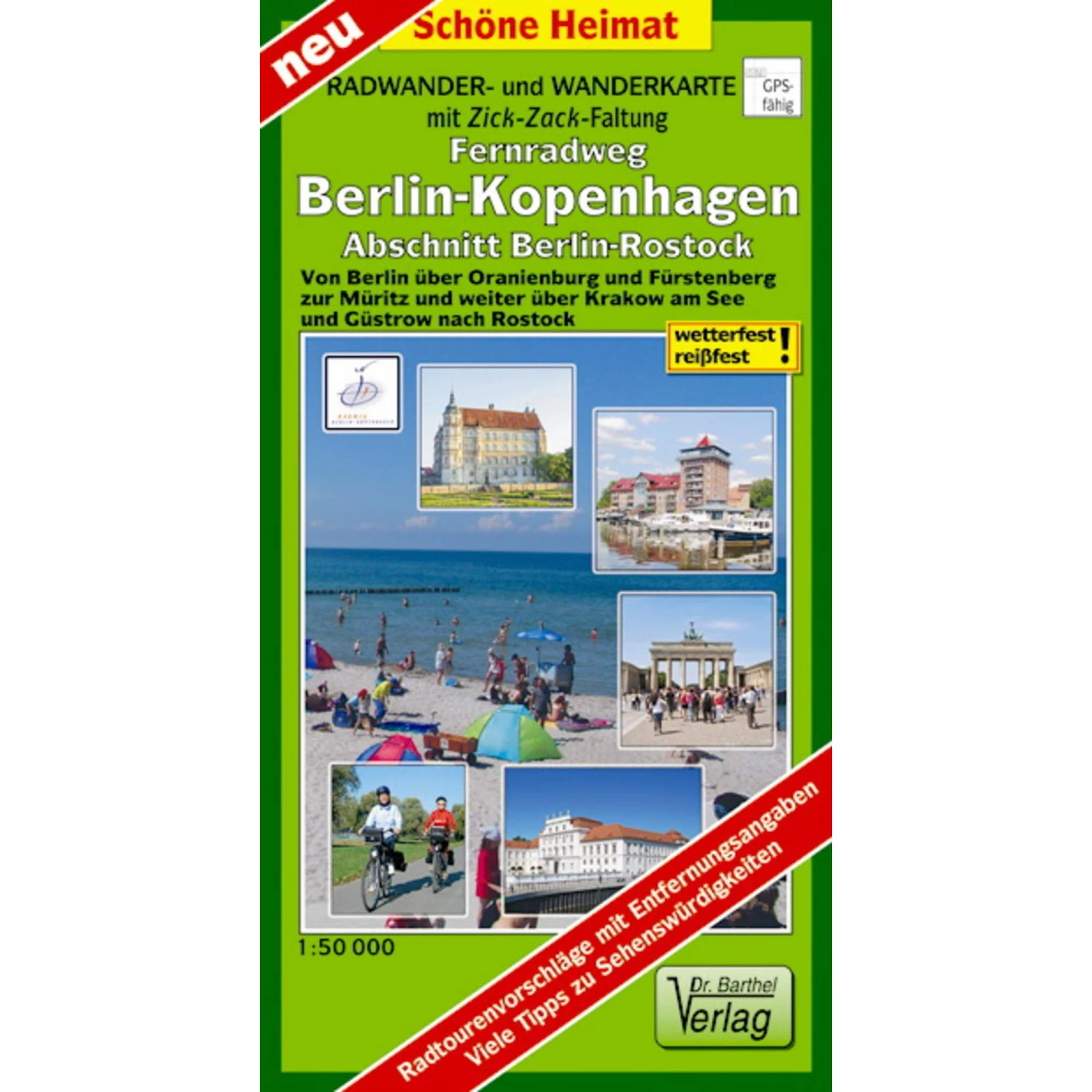 BERLIN-ROSTOCK 1:50.000 - Wanderkarte 3 BERLIN-ROSTOCK 1:50.000 - Wanderkarte