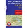 Rad-, Wander- Und Gewässerkarte Plauer See - Fahrradkarte -Sport Kleidung Welt 5637418100 a rad wander und gewaesserkarte plauer see 24