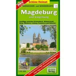 Magdeburg Und Umgebung 1 : 50 000. Radwander-und Wanderkarte - Wanderkarte