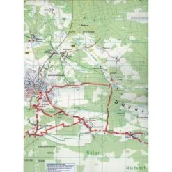 Große Radwander- Und Wanderkarte Niederer Fläming, Luckenwalde, Jüterbog, Mit Flaeming-Skate® Und FlämingWalk® 1 : 50 000 - Wanderkarte -Sport Kleidung Welt 5637445251 c niederer flaeming luckenwalde jueterborg 24