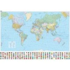 KuF Die Welt Politisch 1 : 30 000 000 - Weltkarte