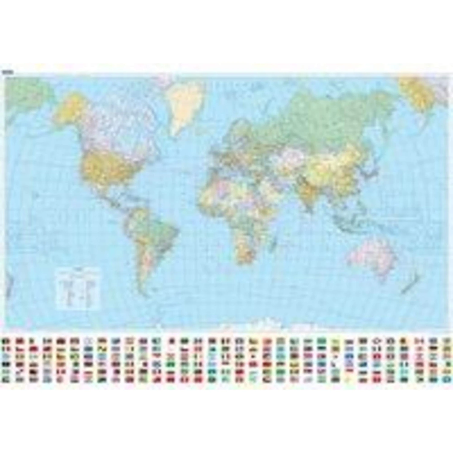 KuF Die Welt Politisch 1 : 30 000 000 - Weltkarte 3 KuF Die Welt Politisch 1 : 30 000 000 - Weltkarte