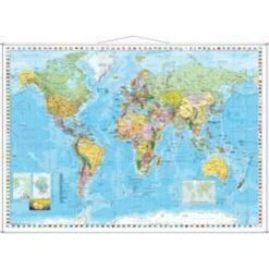 Weltkarte Englisch - Karte