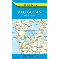 Lidkoping 120 SE - Straßenkarte