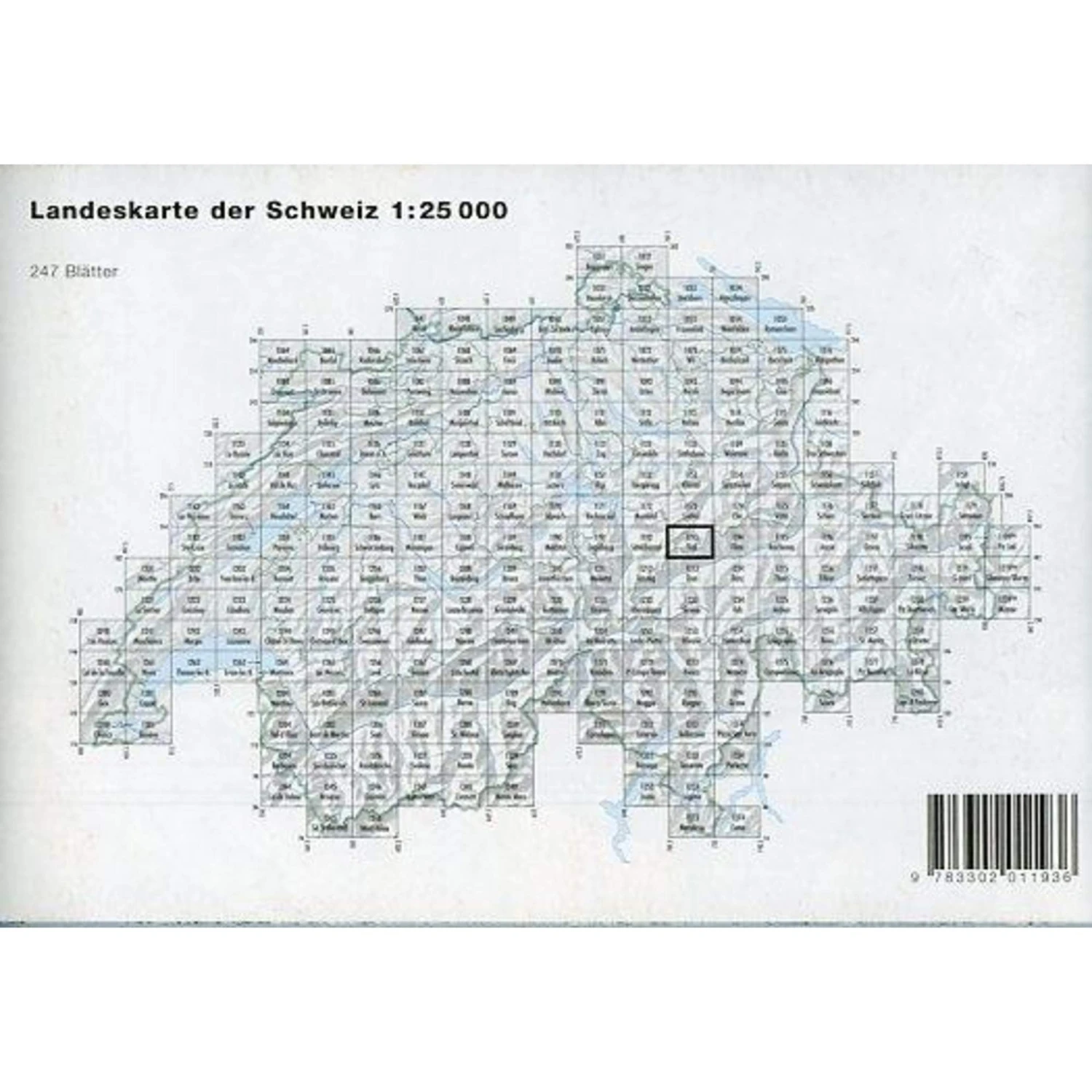 Swisstopo 1 : 25 000 Tödi - Wanderkarte 4 Swisstopo 1 : 25 000 Tödi - Wanderkarte – Bild 2