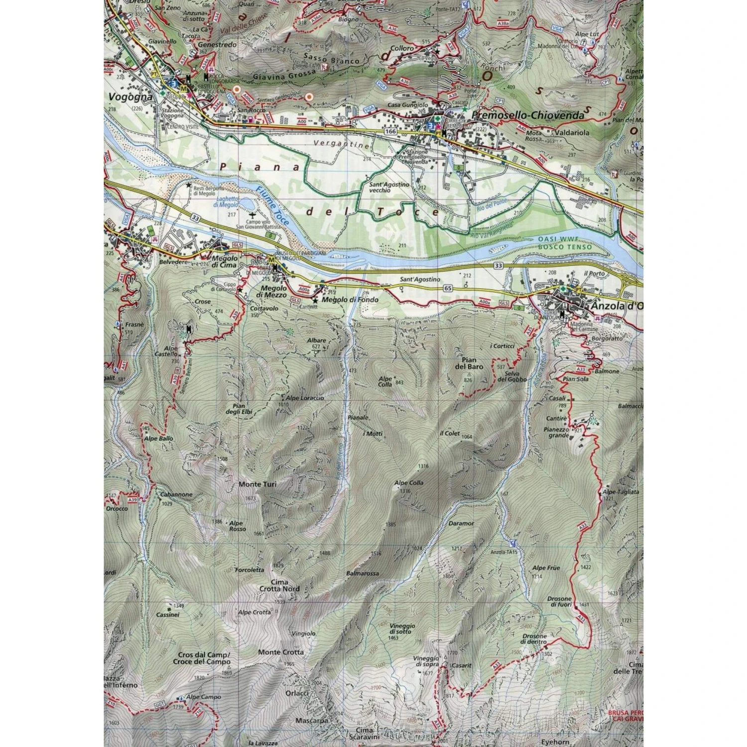 Val Grande 1 : 25.000 - Wanderkarte 5 Val Grande 1 : 25.000 - Wanderkarte – Bild 3