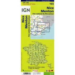 Nice Menton 1:100 000 - Karte 6 Nice Menton 1:100 000 - Karte -Sport Kleidung Welt 5637617101 b ign 165 nice menton 1100 000 24