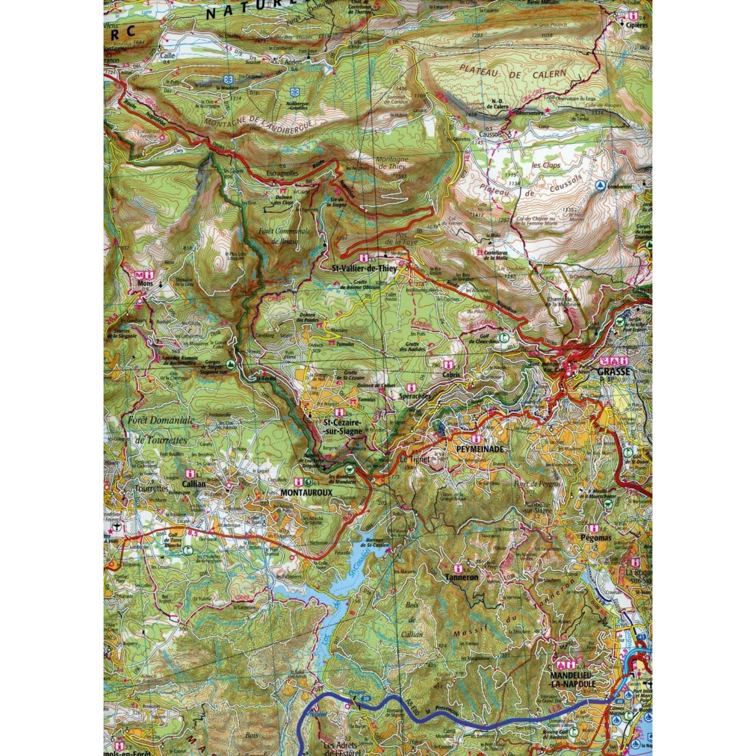 Nice Menton 1:100 000 - Karte 5 Nice Menton 1:100 000 - Karte – Bild 3