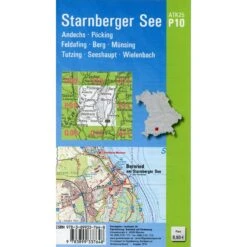 Starnberger See 1 : 25 000 - Wanderkarte -Sport Kleidung Welt 5637633615 b starnberger see 1 25 000 24