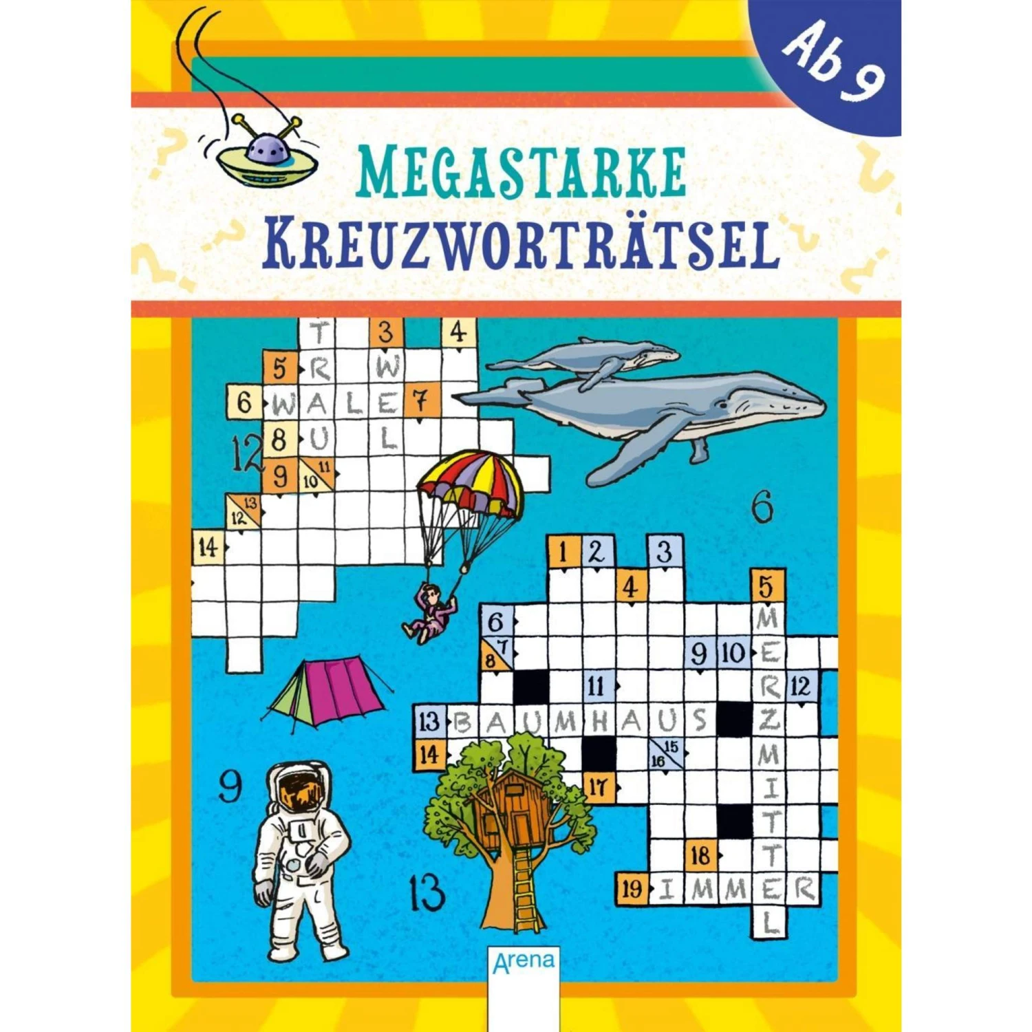 Megastarke Kreuzworträtsel - Kinderbuch 3 Megastarke Kreuzworträtsel - Kinderbuch