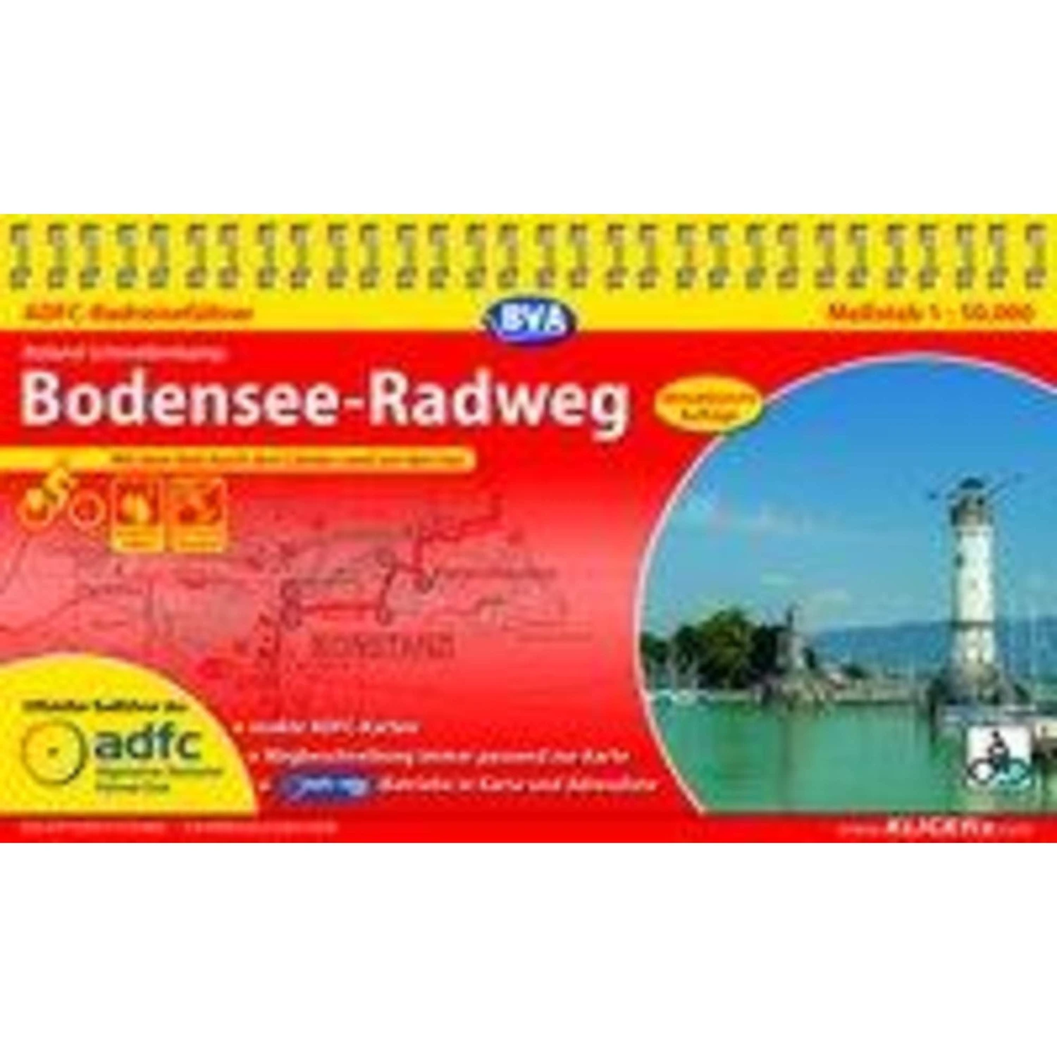 ADFC-Radreiseführer Bodensee-Radweg 1:50.000 Praktische Spiralbindung, Reiß- Und Wetterfest, GPS-Tracks Download - Radwanderführer 3 ADFC-Radreiseführer Bodensee-Radweg 1:50.000 Praktische Spiralbindung, Reiß- Und Wetterfest, GPS-Tracks Download - Radwanderführer