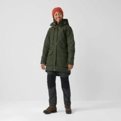 FJÄLLRÄVEN SINGI WOOL PADDED PARKA W Damen - Wintermantel -Sport Kleidung Welt 5637658350 h singi wool padded parka w fjaellraeven 20