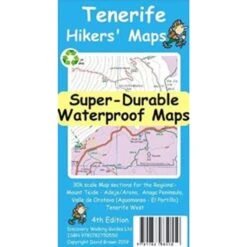 Tenerife Hikers' Super-Durable Maps - Wanderkarte