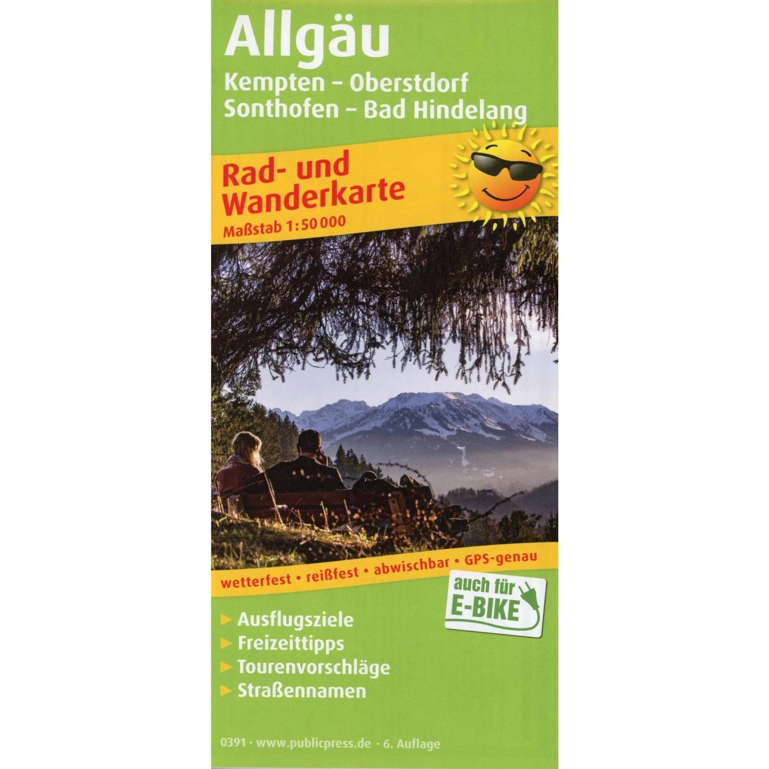 Allgäu, Kempten - Oberstdorf, Sonthofen - Bad Hindelang 1 : 50 000 - Wanderkarte 3 Allgäu, Kempten - Oberstdorf, Sonthofen - Bad Hindelang 1 : 50 000 - Wanderkarte