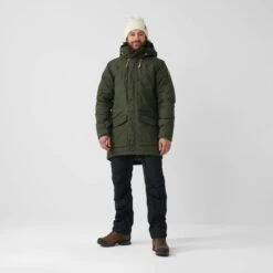 FJÄLLRÄVEN SINGI WOOL PADDED PARKA M Herren - Wintermantel -Sport Kleidung Welt 5637683361 f singi wool padded parka m fjaellraeven 24