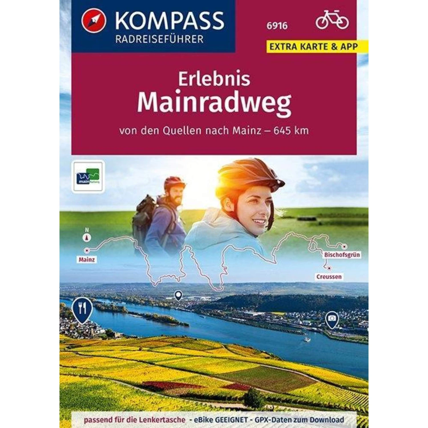 KOMPASS RadReiseFührer Erlebnis Mainradweg - Radwanderführer 3 KOMPASS RadReiseFührer Erlebnis Mainradweg - Radwanderführer