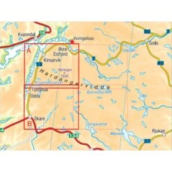 Hardangervidda West, Wander - Radkarte 1 : 50 000 - Wanderkarte -Sport Kleidung Welt 5637751728 c hardangervidda west wander radkarte 1 50 000 24