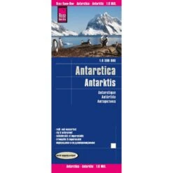 REISE KNOW-HOW LANDKARTE ANTARKTIS / ANTARCTICA 1:8.000.000 - Straßenkarte