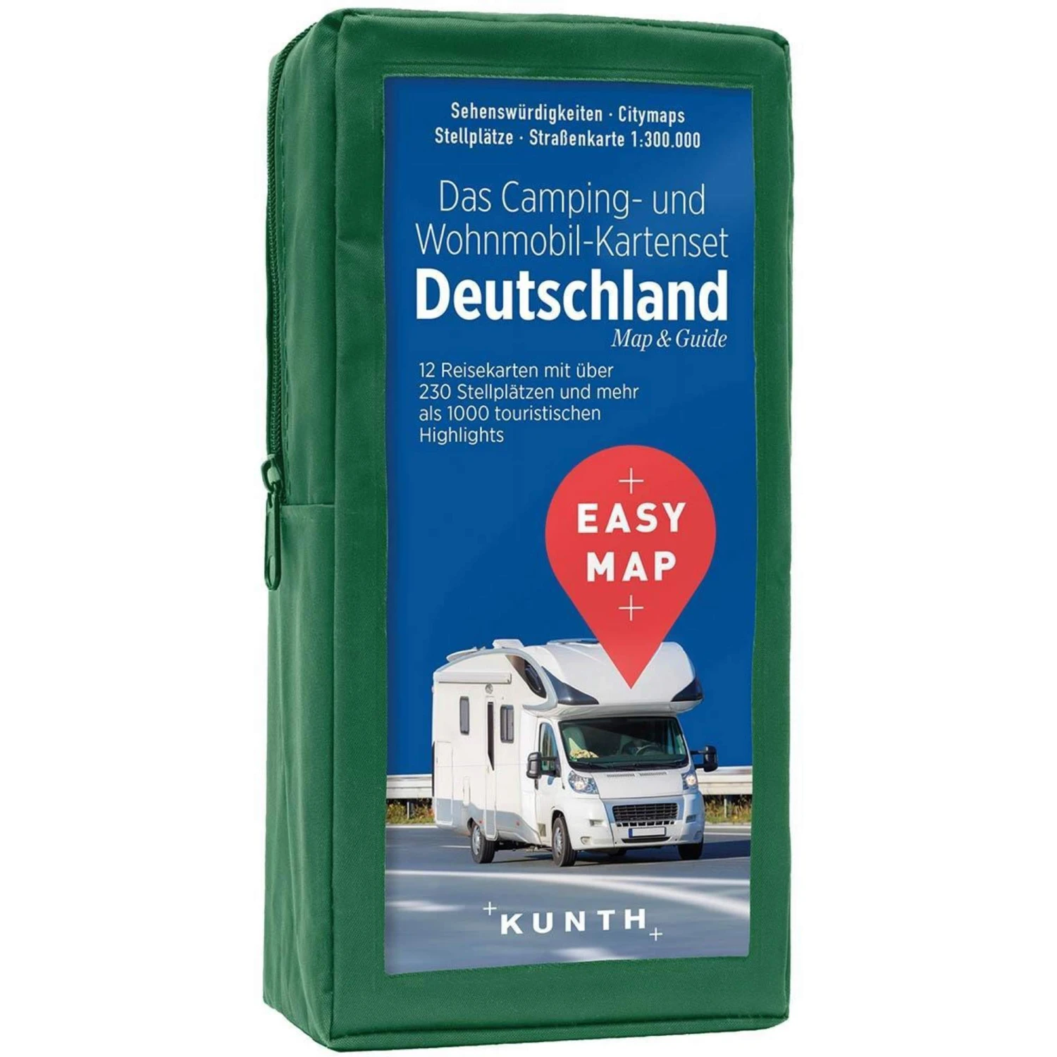 EASY MAP Das Camping- Und Wohnmobil Kartenset Deutschland 1:300.000 - Straßenkarte 3 EASY MAP Das Camping- Und Wohnmobil Kartenset Deutschland 1:300.000 - Straßenkarte