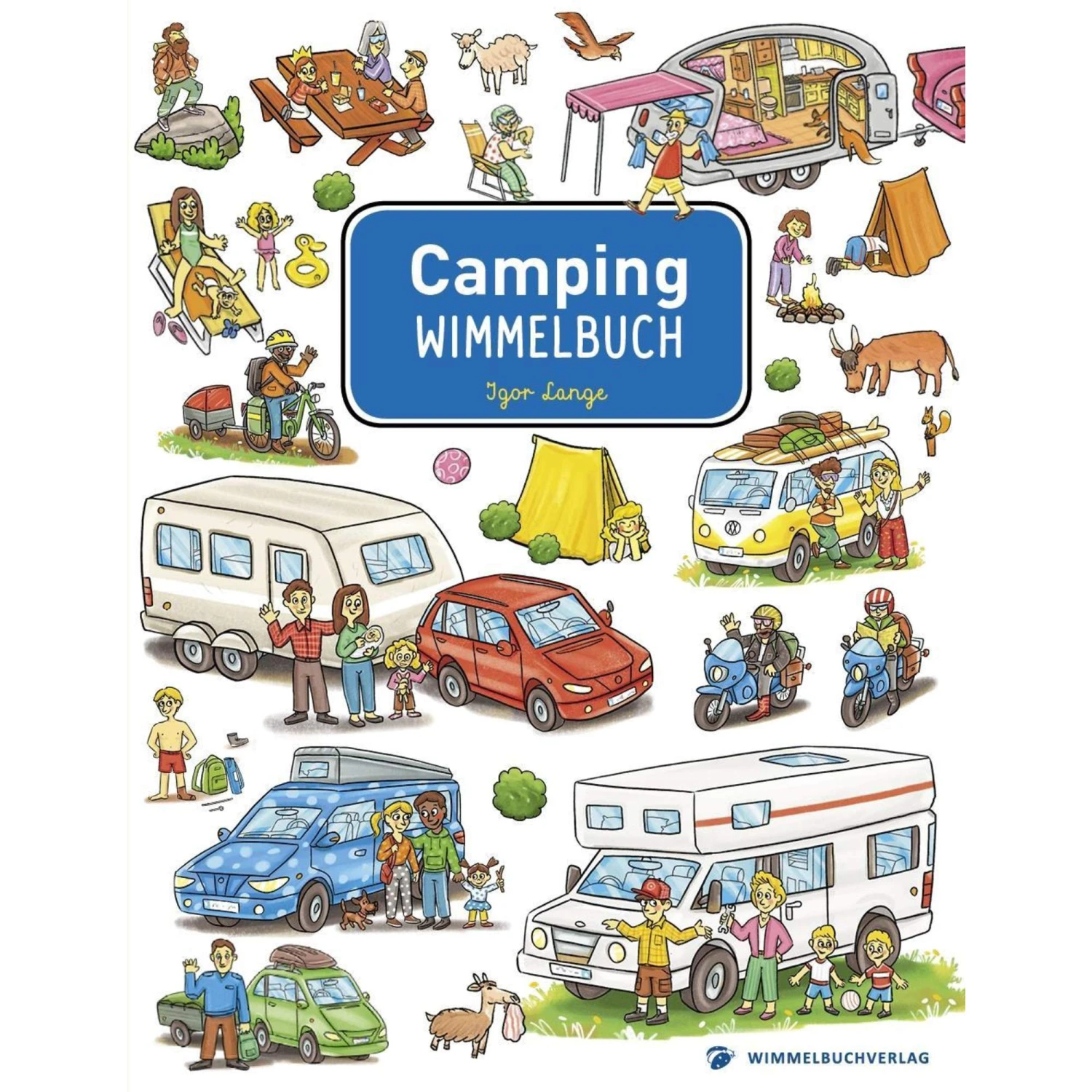 CAMPING WIMMELBUCH - Kinderbuch 3 CAMPING WIMMELBUCH - Kinderbuch